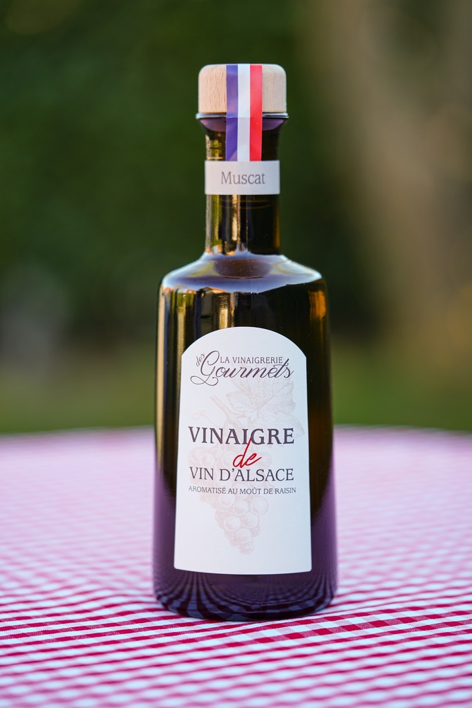Vinaigre de vin d'Alsace de Muscat 25cl