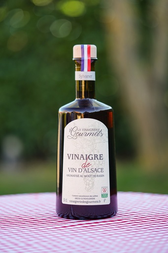 [V50S] Vinaigre de vin d'Alsace de Sylvaner 50cl