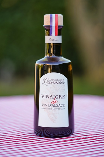 [V25M] Vinaigre de vin d'Alsace de Muscat 25cl